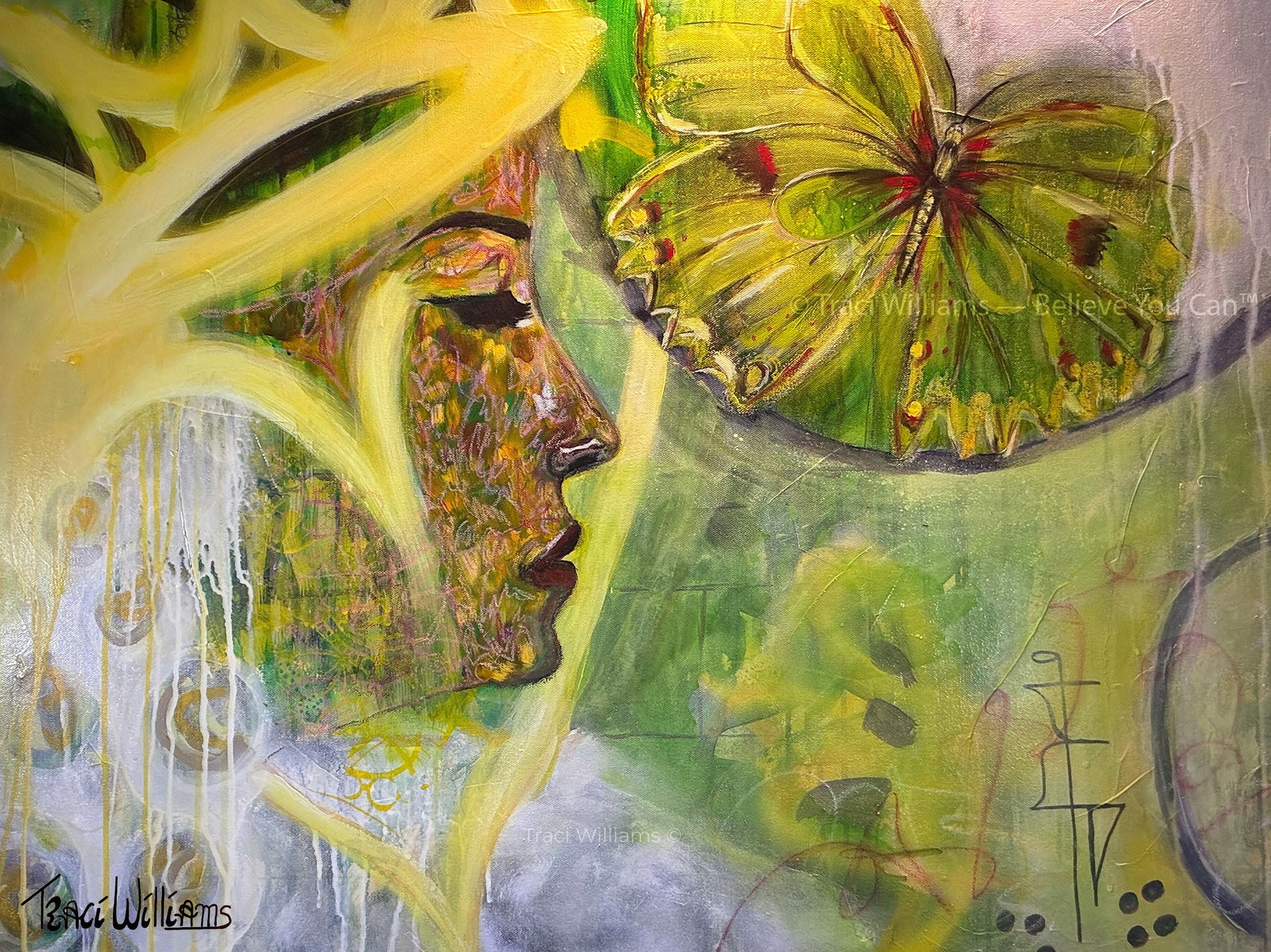  No reproduction without written permission. Original artwork by Traci Williams — Believe You Can™