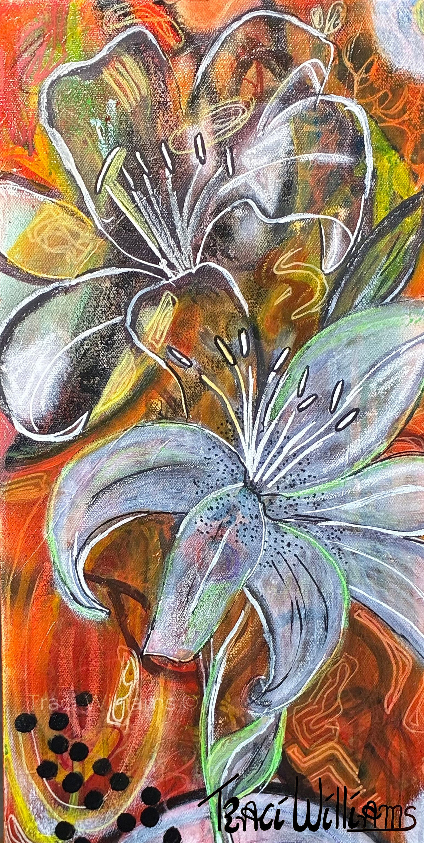 No reproduction without written permission. Original artwork by Traci Williams — Believe You Can™