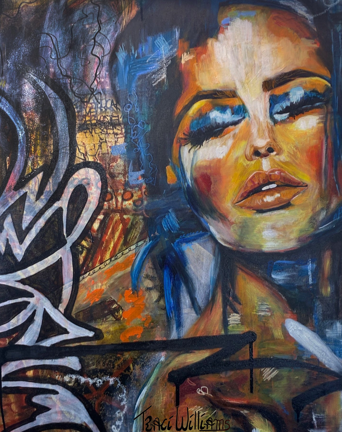 She's quiet… before her storm I